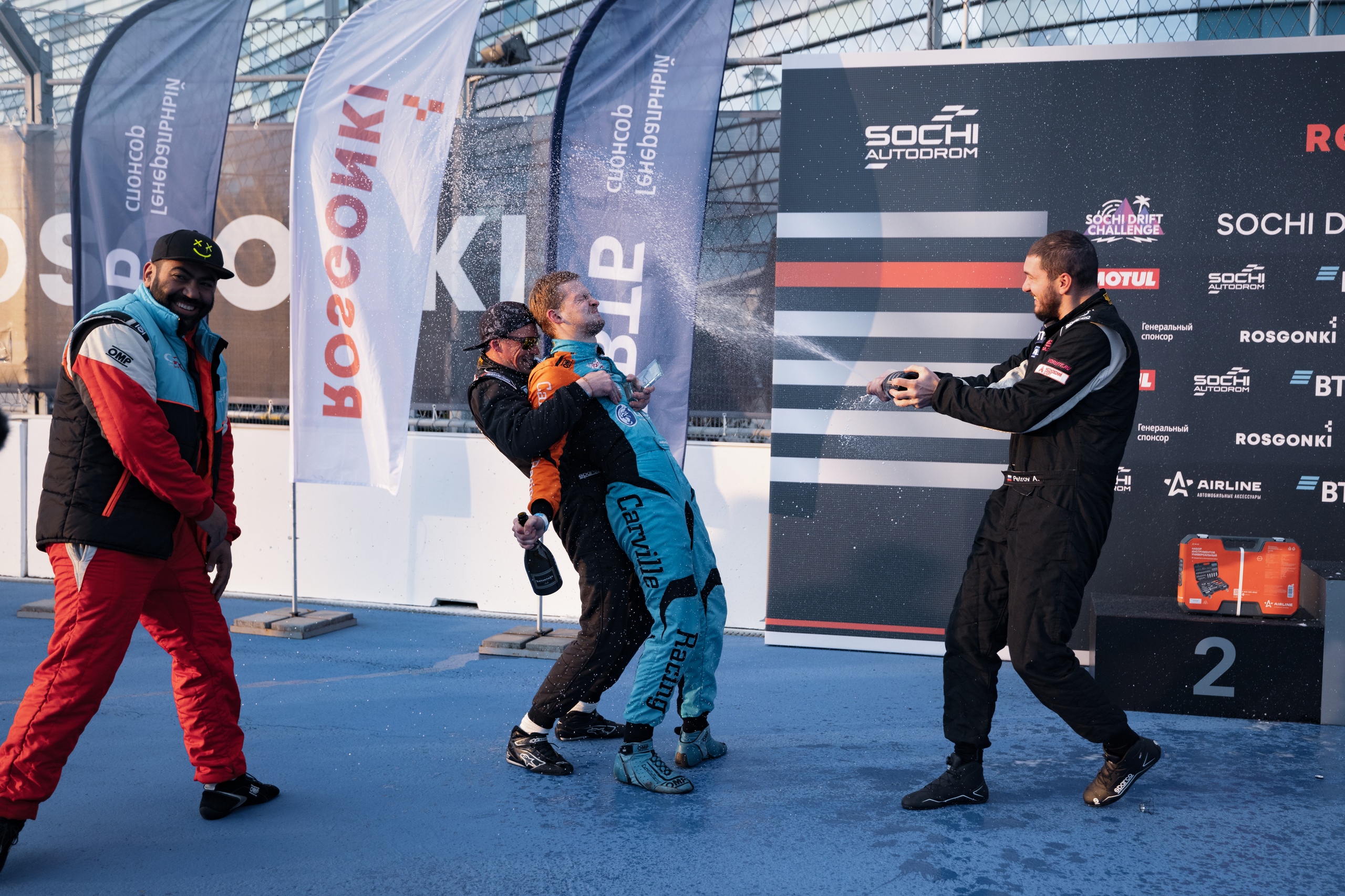 Вторые в командном зачете на Sochi Drift Challenge
